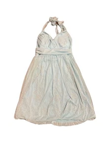 Trixxi Clothing Company Baby Blue Dress Junior Size M - Picture 1 of 4