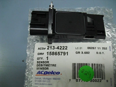 Updated Genuine GM 05-15 C6 Corvette Air Mass Sensor Meter LS2 LS7 LS9 15865791 - Image 1 of 2