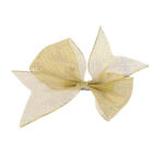 Gold Bow Hair Clips for Women - Wedding, Party, Daily Wear