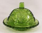 Cambridge Fernland Toy Butter Dish & Lid Snowflake #2635 EAPG 1906 Antique