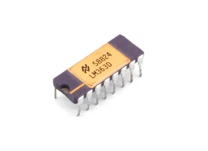 National Semiconductor LM363D Precision Instrumentation Amplifier Ceramic DIP-16 - Picture 1 of 1