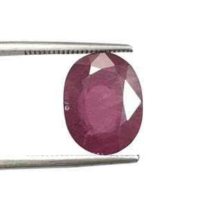 12.19 Ct Natural Mozambique Red Ruby Oval Cut AAA Quality Loose Gemstone 14x11MM - Picture 1 of 11