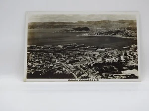 RPPC Postkarte Ansicht Wellington Waterfront Wellington Neuseeland unbesendet G690 - Bild 1 von 2
