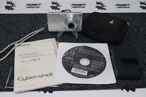 PARTS REPAIR Sony Cyber Shot Digital Camera DSC-W350 14.1 MegaPixels Silver - Picture 1 of 18