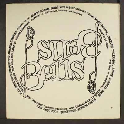 ALBERT AYLER: bells ESP-DISK 12" LP 33 RPM - Image 1 of 2