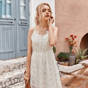 Summer Dresses For Women Lace Sexy Long Dress - Picture 1 of 6