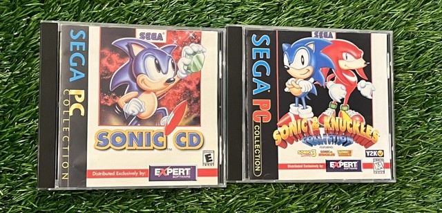 Jogo Sonic Cd Computador Vintage Windows 95 Sega Antigo, Jogo de  Computador Sega Usado 87171043