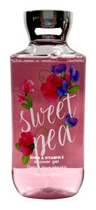 NEW 1 BATH & BODY WORKS SWEET PEA WOMEN BODY WASH SHOWER GEL 10 FL OZ VIT E SHEA - Picture 1 of 2