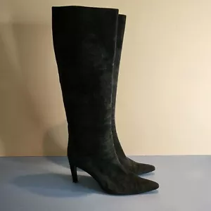 Gucci Tom Ford Era Slouchy Soft Suede Stiletto Knee Boots 40 6.5 - Picture 1 of 7