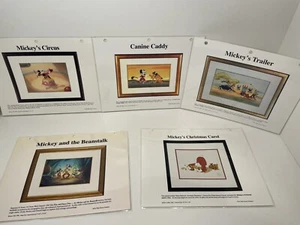 Menge 15 Disney Mickey Mouse (& Freunde) laminiert Cel/Sericel/Maquetten Promo - Bild 1 von 18