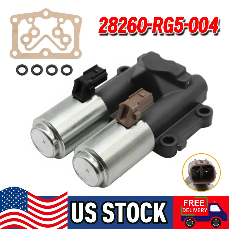 28260-RG5-004 Transmission Dual Linear Shift Solenoid for 2012-2015 Honda Civic - Изображение 1 из 4