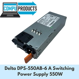 DELL Delta DPS-550AB-6 A Switching Power Supply 550W 100/240 V 80+ Platinum - Picture 1 of 4