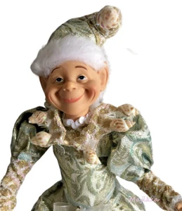 Sombrero de Papá Noel Costero Náutico conchas marinas estante elfo posable de Navidad - Imagen 1 de 14