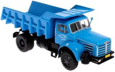 1/43 DIECAST 1985 BERLIET GLM 15 GLM15 4X2 TIPPER DUMP TRUCK BLUE CHINESE EXPORT - Image 1 of 4