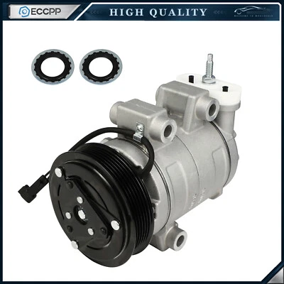 Compresor de aire acondicionado para Chevrolet Equinox Pontiac Torrent 3,4 L 2006-2007 2008 2009 Foto 1 de 4