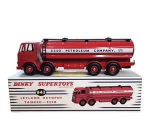 DINKY SUPERTOYS ATLAS 943 LEYLAND OCTOPUS TANKER - ESSO MINT CONDITION IN BOX - Picture 1 of 6