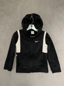 Nike Youth Boys Therma Fit Elite Full Zip Hoodie Black Kids Youth - Picture 1 of 5