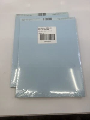 BAZZILL Mono Cardstock 8.5"x11" - Starmist Blue - 25 per Pack X Lot of 2 - Image 1 of 4