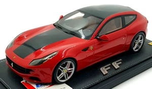 BBR 1/18 Scale Resin P1854B - Ferrari FF 2012 Two Tones - Red/Black - Picture 1 of 6