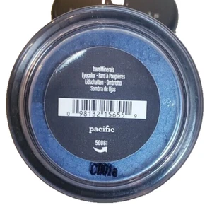 bareMinerals Eye Color Shadow PACIFIC glimmer BLUE color Sealed LQQK Rare - Picture 1 of 1