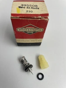 NOS Briggs & Stratton OEM 395508 Needle Valve Kit - Foto 1 di 1