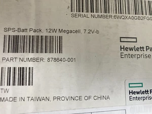 NEW P01363-B21 / 878640-001 - HP 12W Smart Storage Battery (INC VAT) - Photo 1/3