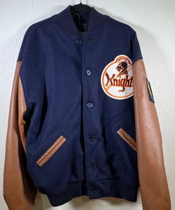 Ebbets Field Flannels New York Knights Varsity Jacket Size XL "The Natural" - Picture 1 of 8