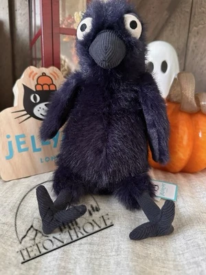 100% Authentic ❤️Jellycat Hocus Crow NWT  Plush  SOLD OUT FAST SHIPPING - Image 1 of 4