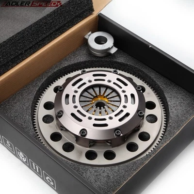 Sprung Clutch Twin Disc +Flywheel for 02-06 NISSAN SENTRA SER SPEC-V 2.5L Medium - Image 1 of 4
