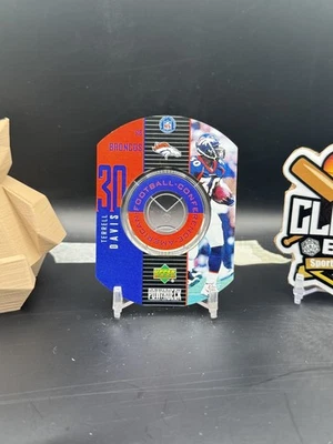 Terrell Davis 1999 Upper Deck Power Deck Hologram Disk Broncos (MGR) - Image 1 of 2