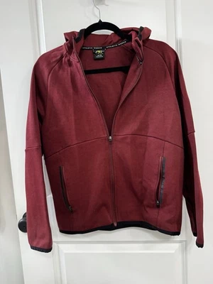 Chaqueta con Capucha Athletic Works XXL (18) Borgoña y Negra con Capucha Foto 1 de 4