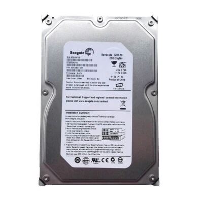 For Seagate 250GB ST3250820A 7200RPM PATA IDE 3.5" Desktop HDD Hard Disk Drive - Image 1 of 3