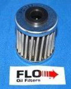OIL FILTER FLO REUSABLE PC157, PC RACING USA STAINLESS STEEL - Picture 1 of 1