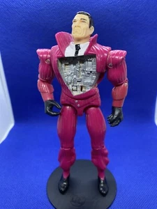 Vintage 1988 Hasbro Cops N Crooks Action Figure Buttons McBoom Boom - Picture 1 of 2