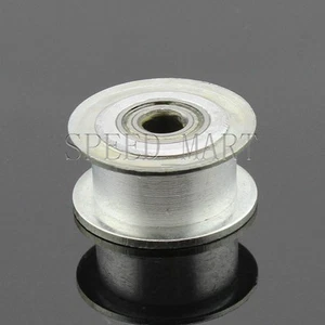Smooth Idler Pulley With Bore 8mm Bearing For wide 11mm XL MXL HTD3M Timing belt - Picture 1 of 5