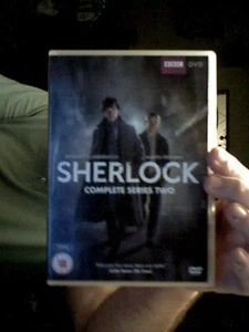 SHERLOCK (HOLMES) SERIES 2 ON 2 DVDS BIRTHDAY CHRISTMAS SLEUTHS  FREE UK POST - Picture 1 of 1