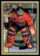 1998-99 TOPPS CHROME REFRACTOR Brian Finley Barrie Colts #240
