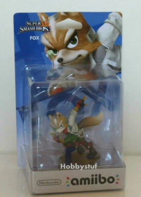 Super Smash Bros Series: Fox amiibo Figure (US Edition) * NEW SEALED * - Image 1 of 2