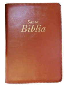 Santa Biblia Letra Gigante en ESPAÑOL - RV 60 Funda con cremallera - Picture 1 of 7