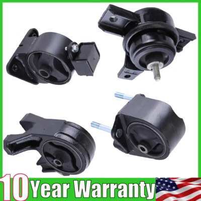 4pcs Motor Mounts & Transmission Set For Hyundai Santa / Kia Sorento 2.4L 3.5L - Image 1 of 4