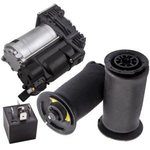 2x Ressort pneumatique arrière for BMW 5 E61 + 1x Compresseur pompe 37106793778 - Foto 1 di 8