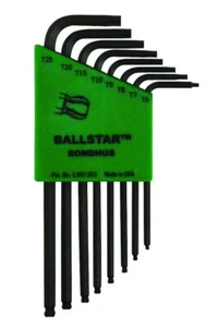 Bondus USA B11331 - Set 8 BallStar Long L-wrenches T6-T25 - Picture 1 of 1