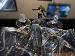 Marvel HeroClix Mutant Mayhem Polaris #031 032 033 USED Lot - Picture 1 of 2