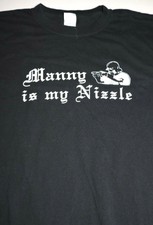 MANNY RAMIREZ #24 Boston Red Sox t shirt XL fa' shizzle RAMIZZLE 2005 vintage