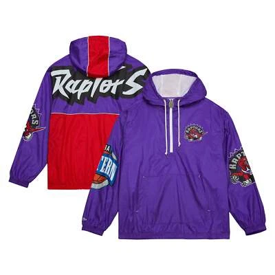MENS MITCHELL & NESS TEAM OG 2.0 ANORAK WINDBREAKER RAPTORS - Image 1 of 4