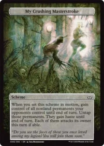 Magic The Gathering My Crushing Masterstroke - Duskmourn: House of Horrors Commander Archenemy - Imagen 1 de 1