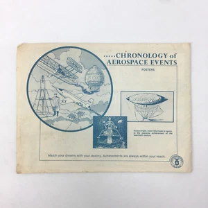 Pósters de cronología de ciencias aeroespaciales auxiliares de la Fuerza Aérea de los Estados Unidos 1987 - Imagen 1 de 12