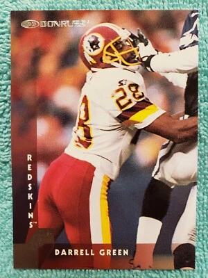 1997 DONRUSS DARRELL GREEN #82 WASHINGTON REDSKINS  - Image 1 of 4