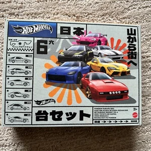 Hot Wheels Streets Japan C Culture 1:64 6 Set Subaru Toyota Nissan Acura Mazda - Picture 1 of 12