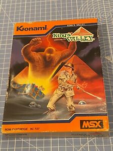 Konami - KING'S VALLEY - MSX cartridge game - UK PAL